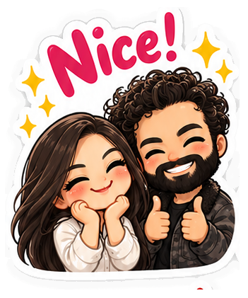 Khaapi chibi sticker: Nice!